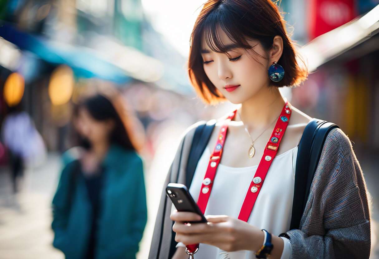 Straps de téléphone et lanières : allier utilité et style à la coréenne