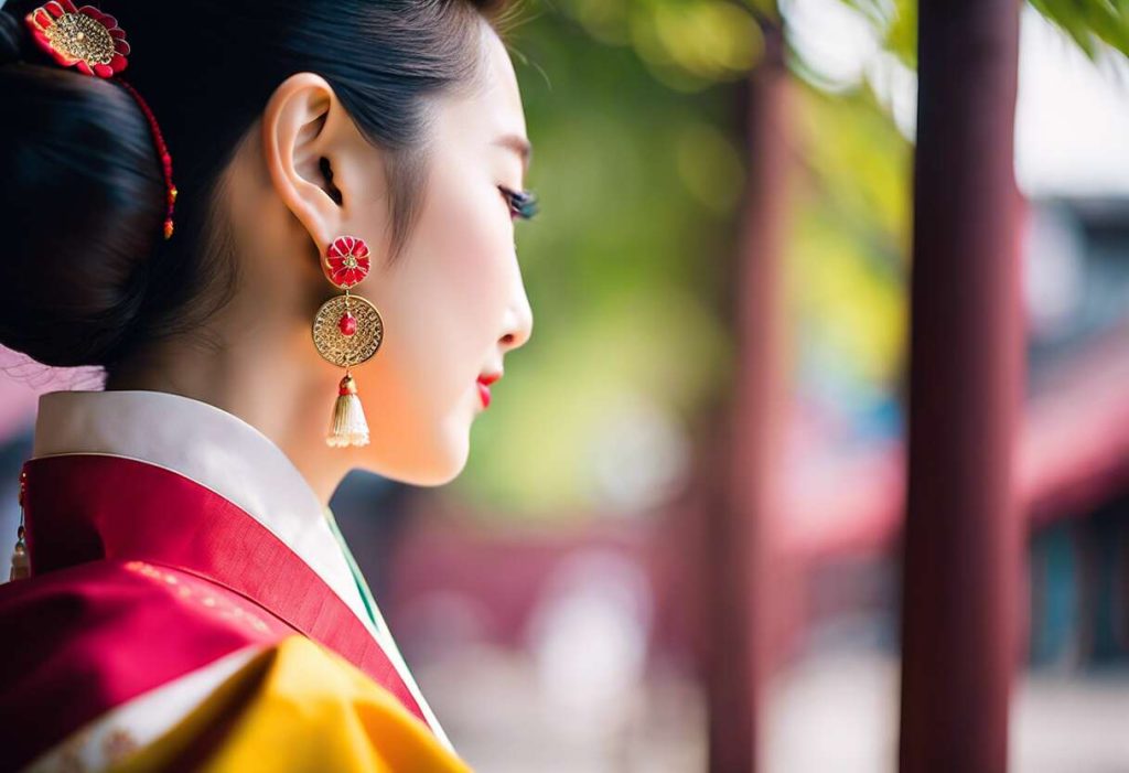 Entre tradition et modernité : les boucles d'oreilles coréennes qui font sensation