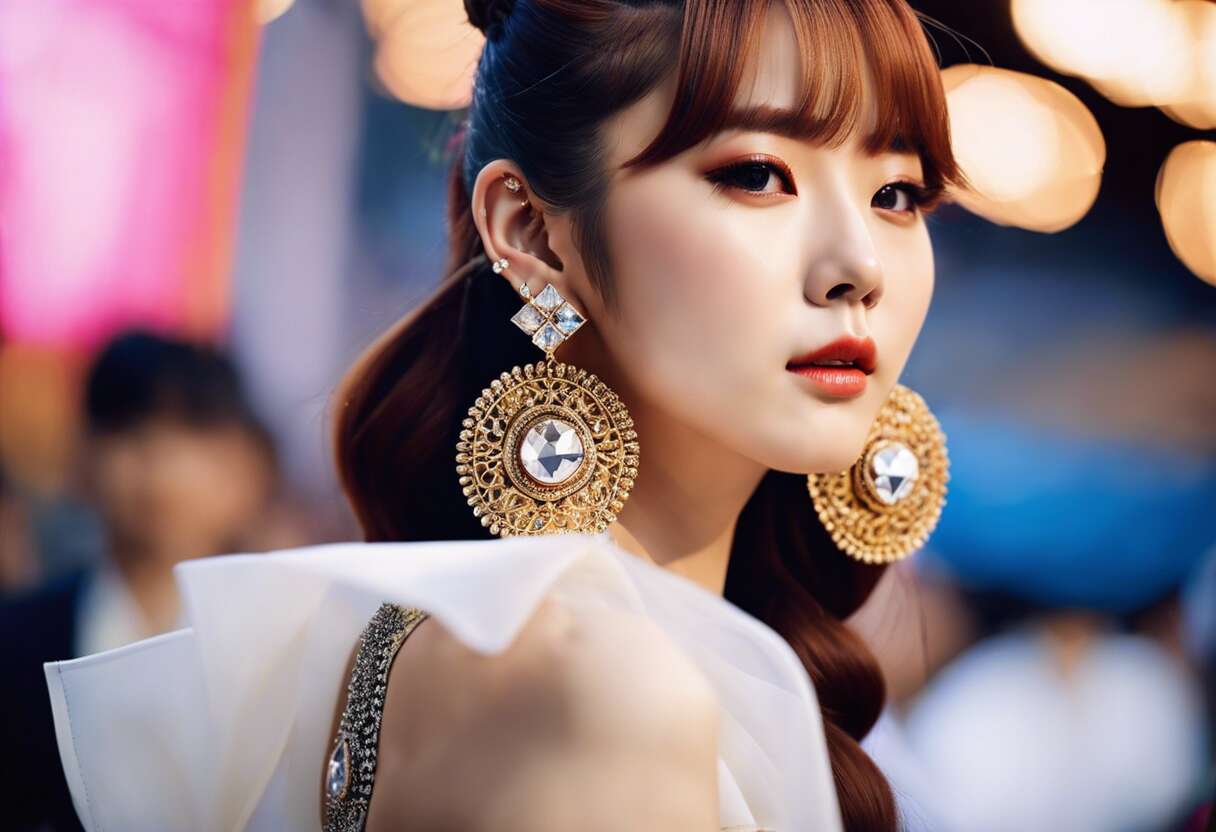 L'impact des boucles d'oreilles dans l'image publique des stars de la k-pop