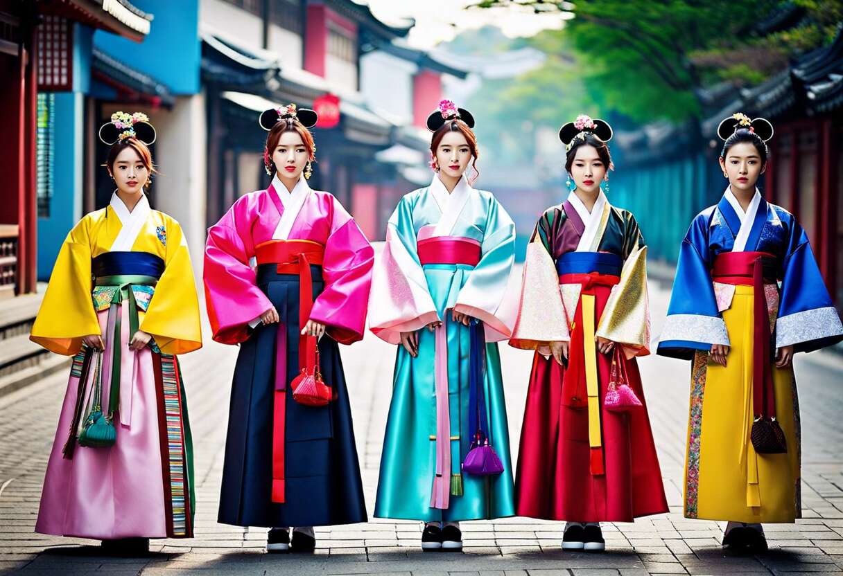 Les icônes k-pop et le hanbok moderne : une influence réciproque