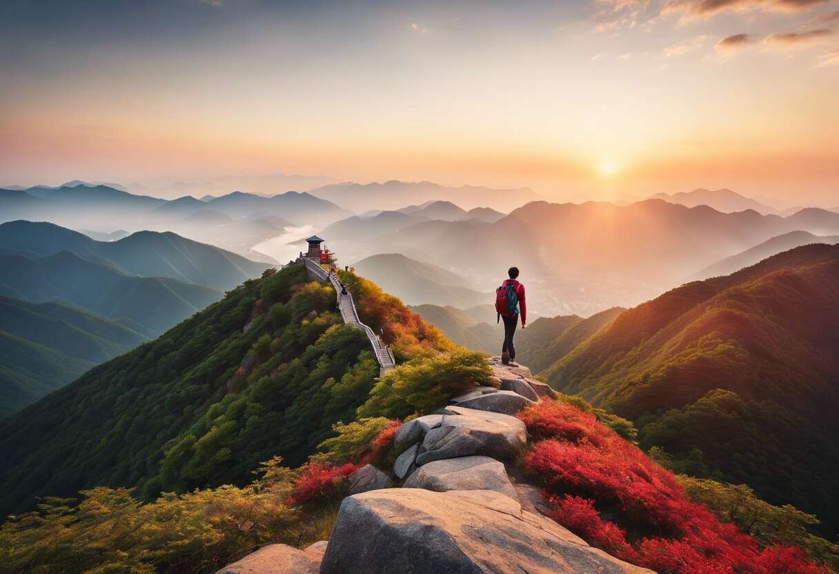 Les incontournables de la randonnée coréenne : top des montagnes à conquérir