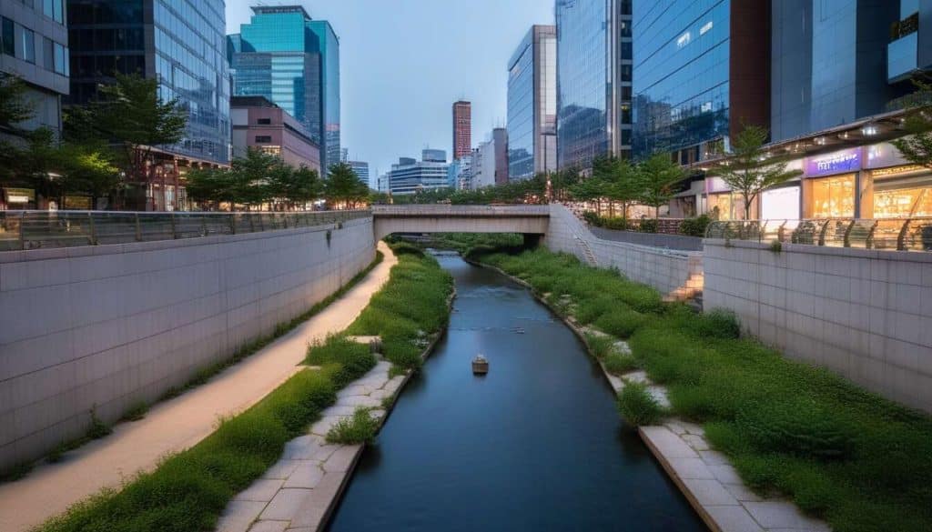 Guide de Cheonggyecheon : découvrez le courant d’eau emblématique de Séoul