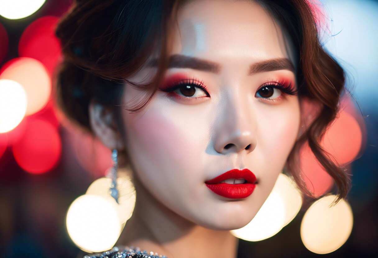 Le rouge à lèvres longue tenue idéal pour imiter l’allure K-pop