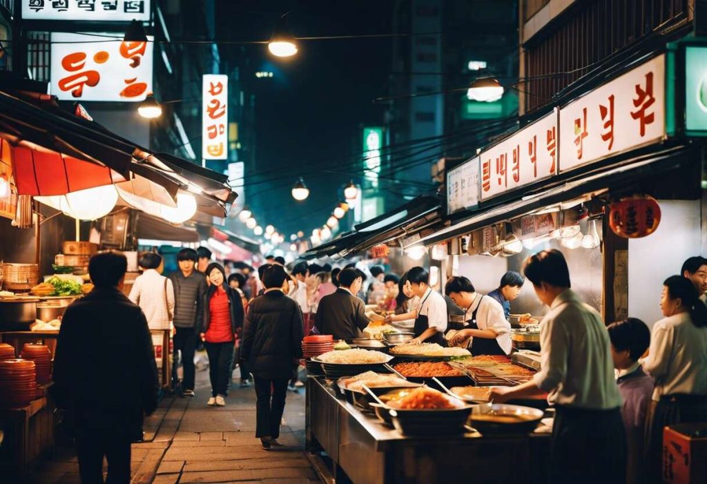 Découvrez la Street Food en Corée du Sud : saveurs et Traditions Populaires